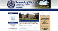 Desktop Screenshot of hanovertownship.com